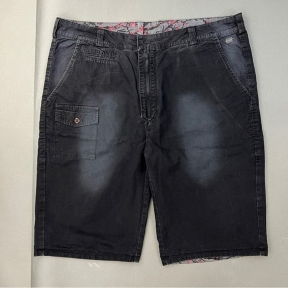 Y2K Rocksmith Reversible Floral Print Baggy Shorts